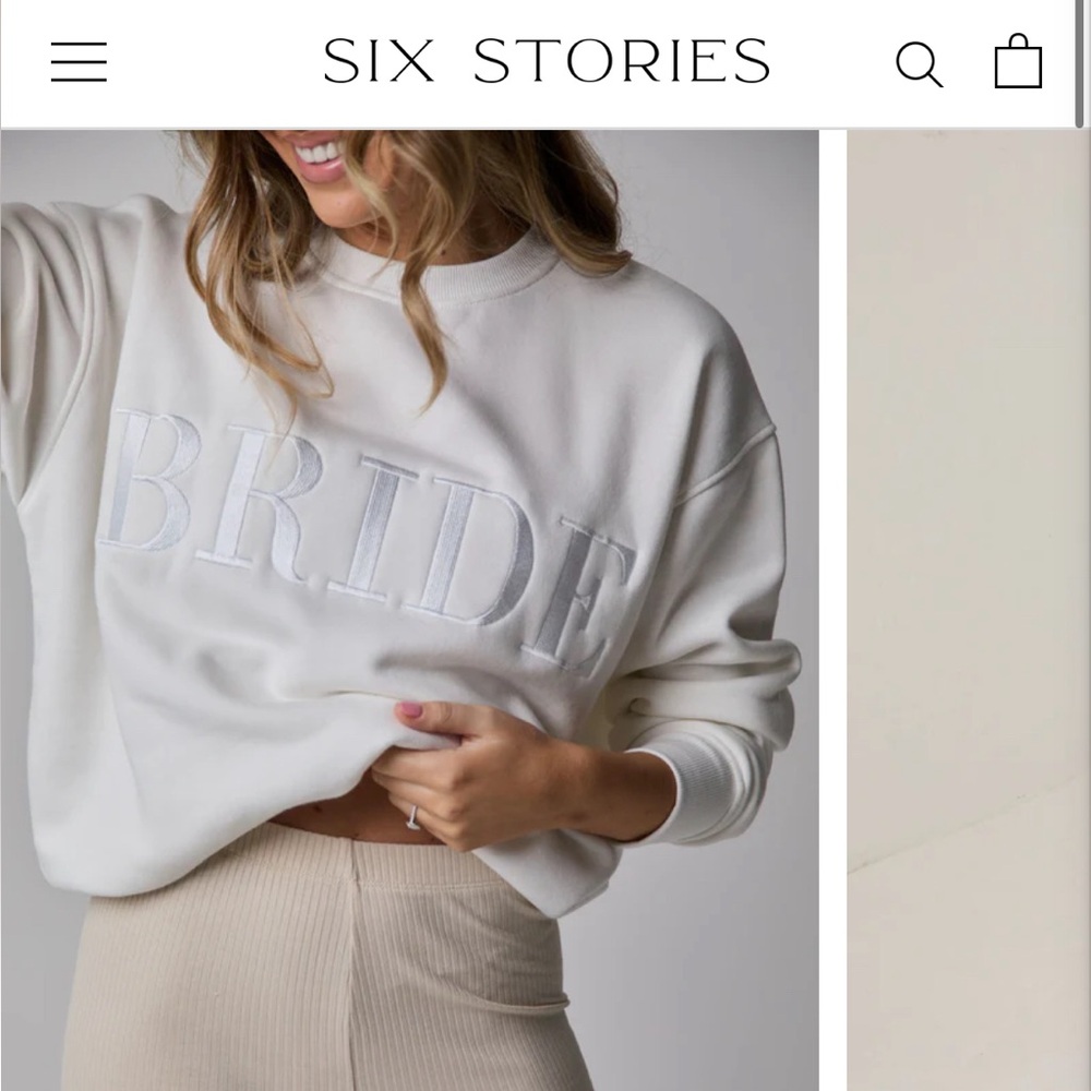 Six Stories Bride Sweater